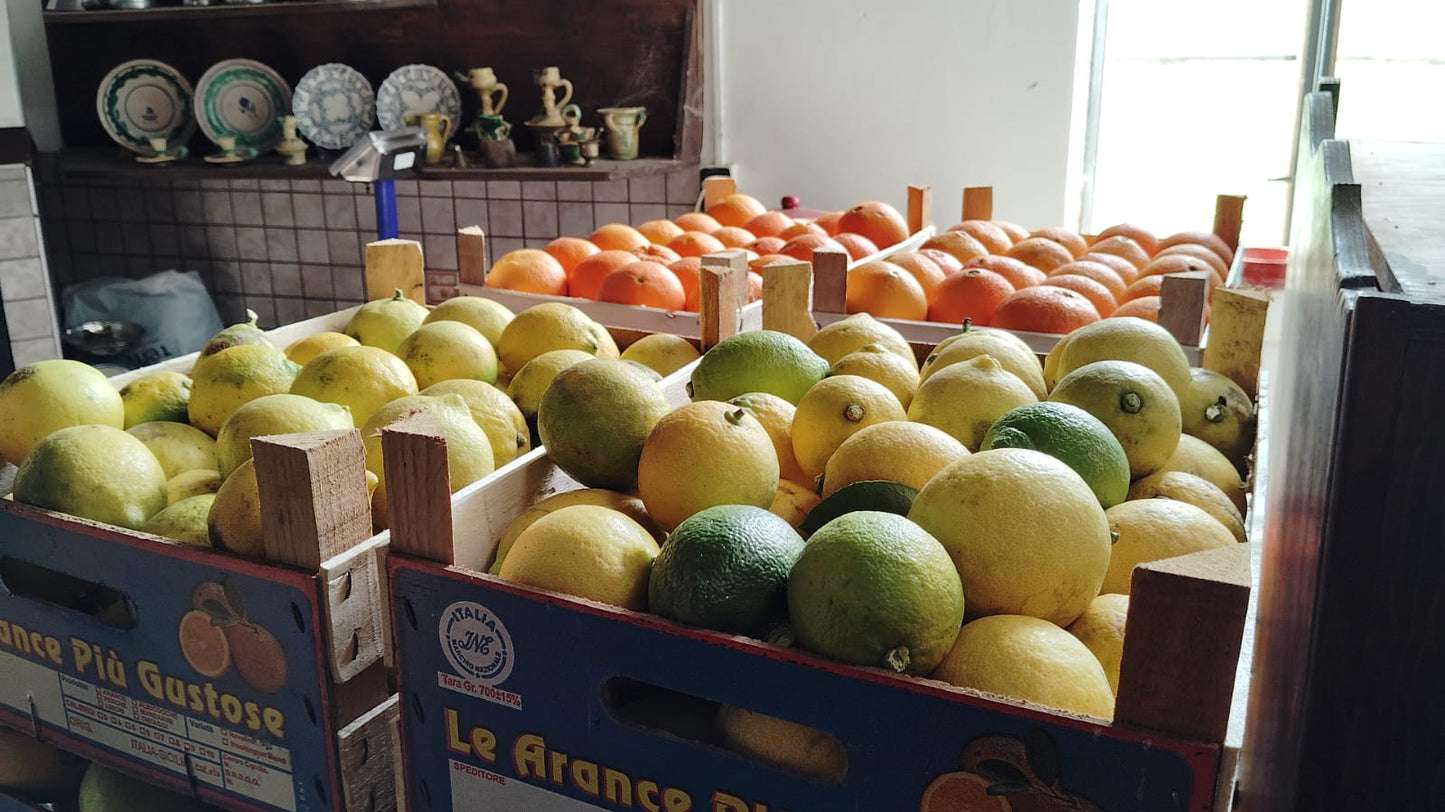 Cassetta Mista di Agrumi biologici