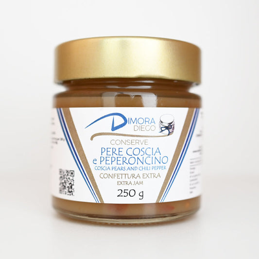 Marmellata Pere coscia e peperoncino