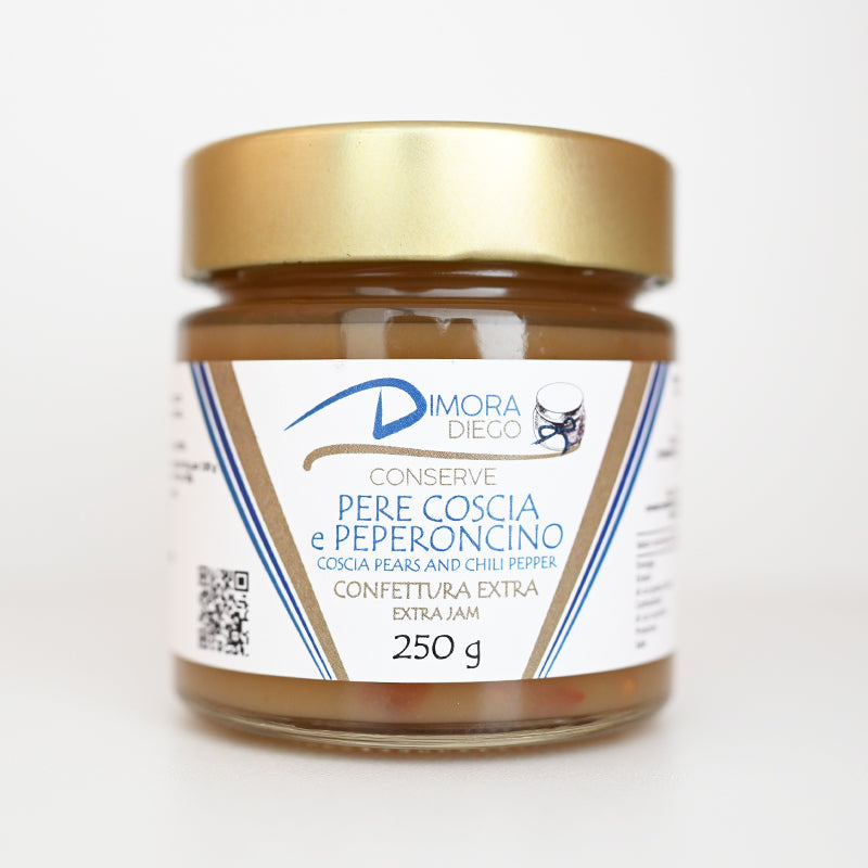 Marmellata Pere coscia e peperoncino