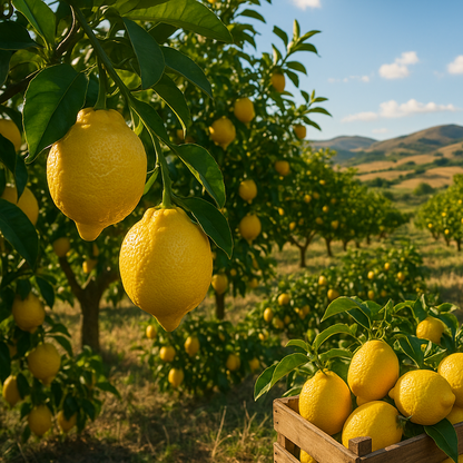 Limoni biologici siciliani